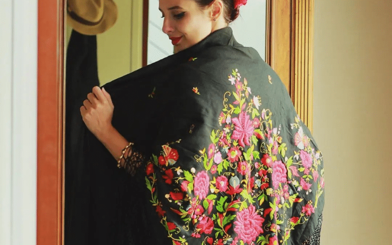 1. Embroidered Shawl